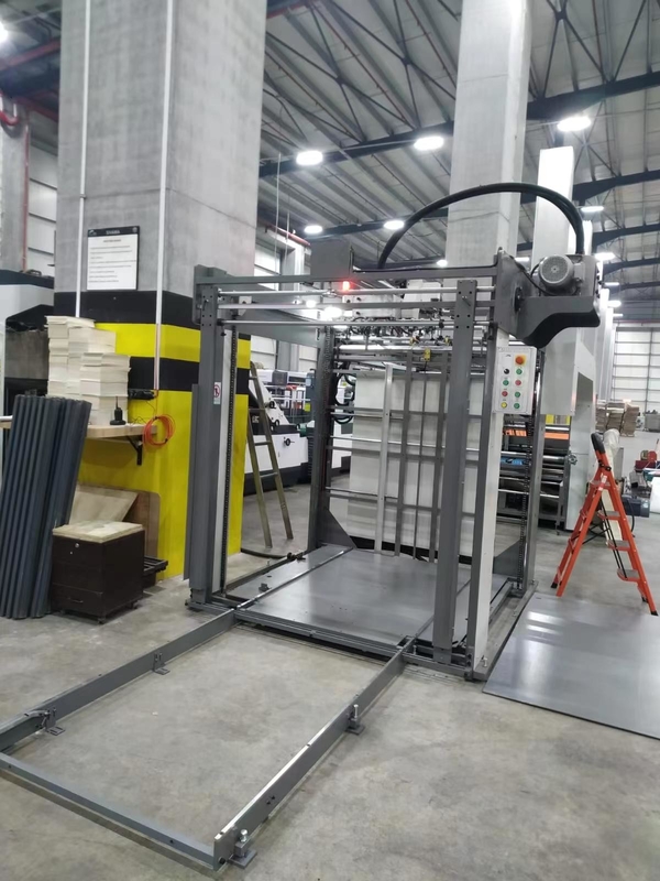 Conducteur arrière 3 plis contrôle de PLC de la machine 150m/Min de stratificateur de flûte de 5 plis