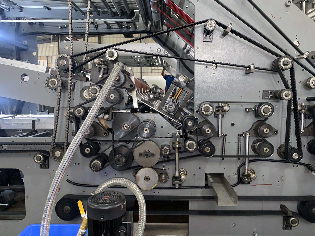 450*450mm double paroi 5 plis flûte plastifieuse ondulé machine à plastifier