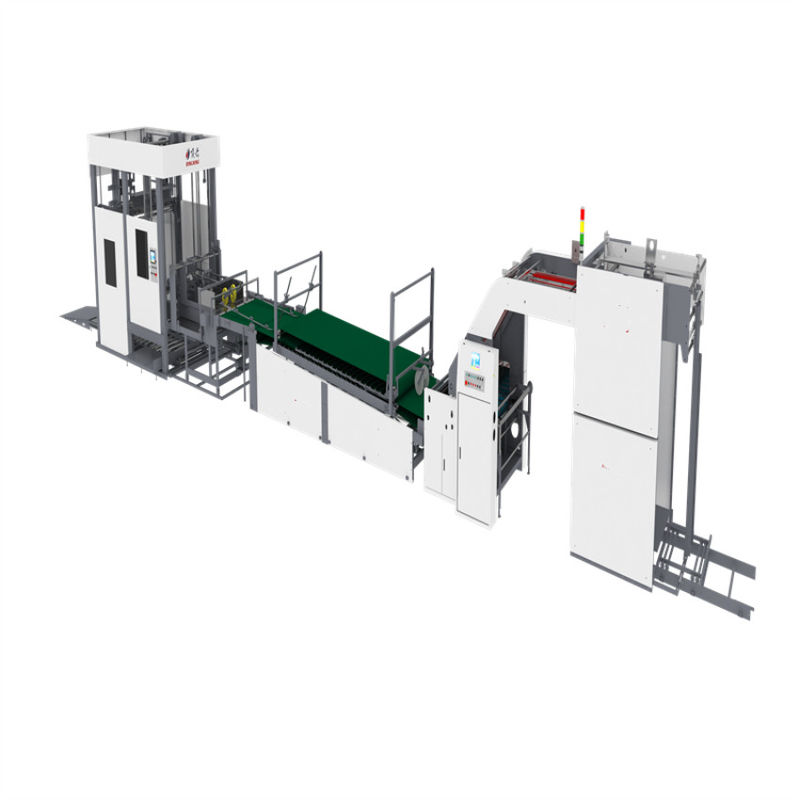 Laminateur à grande vitesse Laminateur à flûte à grande vitesse Équipement de membrane de papier pour les processus de laminage de carton ondulé