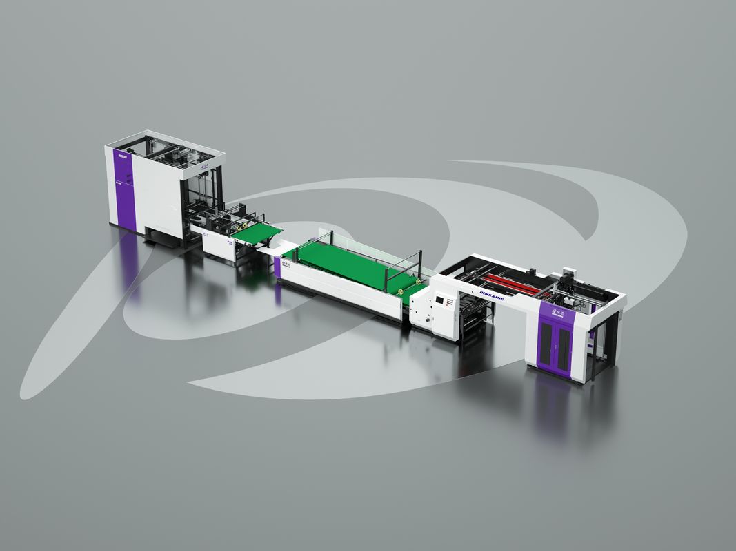 Machine de flûteuse laminatrice 8800 2350 1700mm Machine de laminage post-impression automatique Optimisée pour un laminage constant