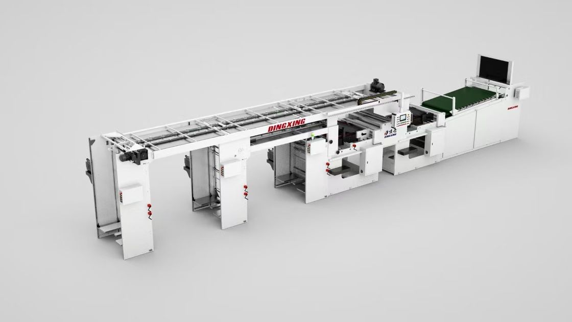 8800 2350 1700mm Flute Laminator Machine Automatic Type Featuring Remote System Optional Designed for Packaging Industry