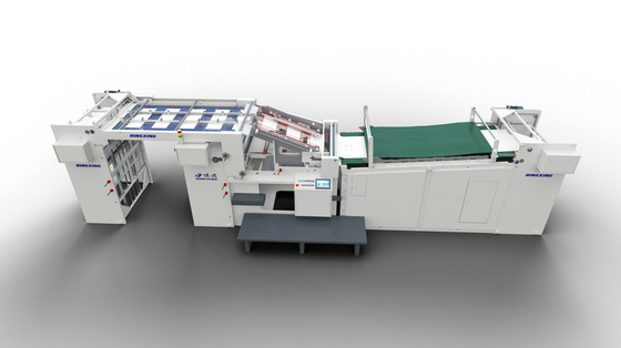 machine de stratification de carton de largeur de 1410mm grande vitesse DX-1410
