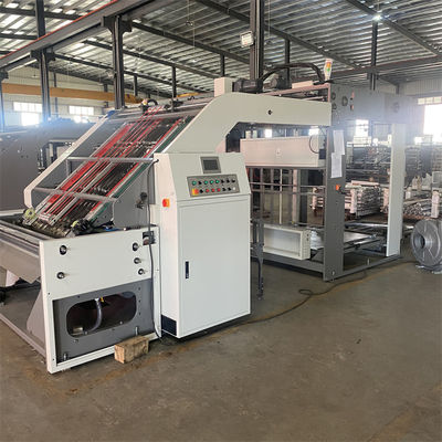 Laminateur à grande vitesse Appareil de stratification rapide à flûte équipé d'un alimentateur de pointe adapté au traitement des cartes ondulées