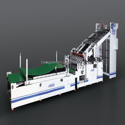 Machine de stratification de vitesse de cannelure de cannelure complètement automatique automatique moyenne de lamineur