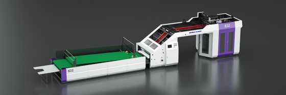 Laminateur à grande vitesse Laminateur à flûte à grande vitesse Matériau de membrane de papier Laminant épaisseur de 1 à 10 mm Équipement d'emballage industriel